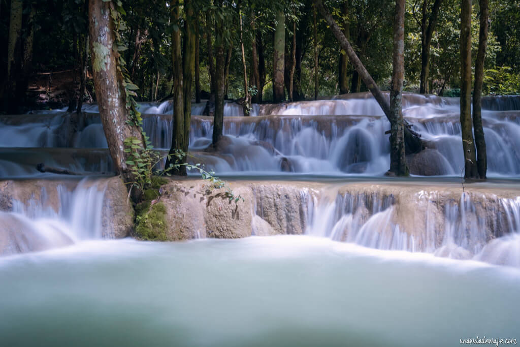 que ver en Tad sae waterfall